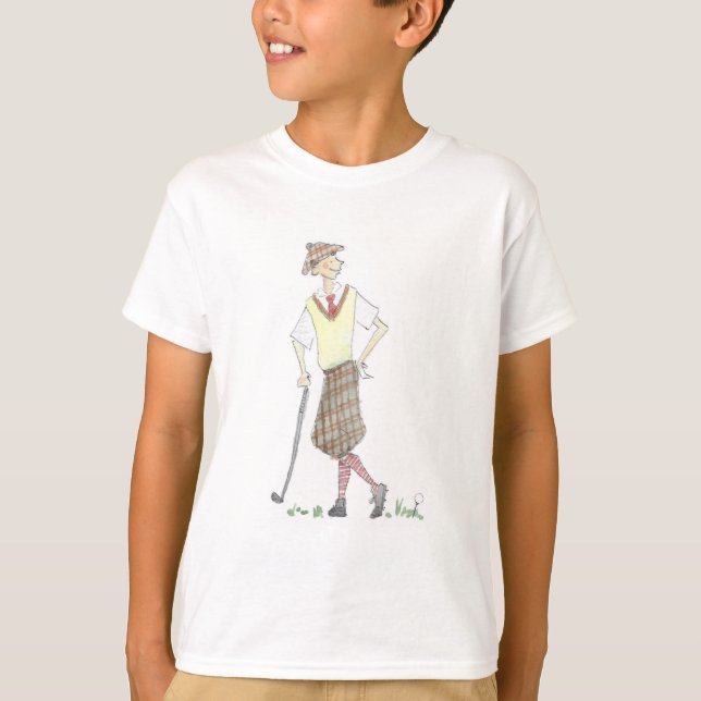 Camiseta Vintage Golfer Shirt (Anverso)