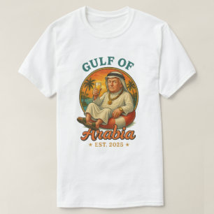 Camiseta Vintage Golfo Arábigo Est 2025 Retro Golfo de Arab