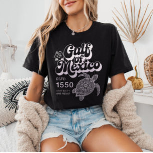 Camiseta Vintage Golfo De México 1550 Permanece Salado y re