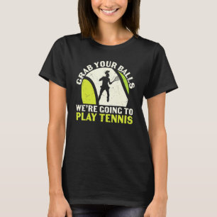 Camiseta Vintage Grab Your Balls Juega Al Deportista Del Te