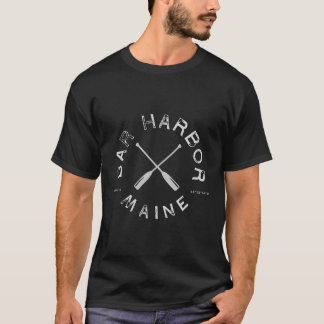 Camiseta Vintage gráfico Bar Harbour Maine Retro