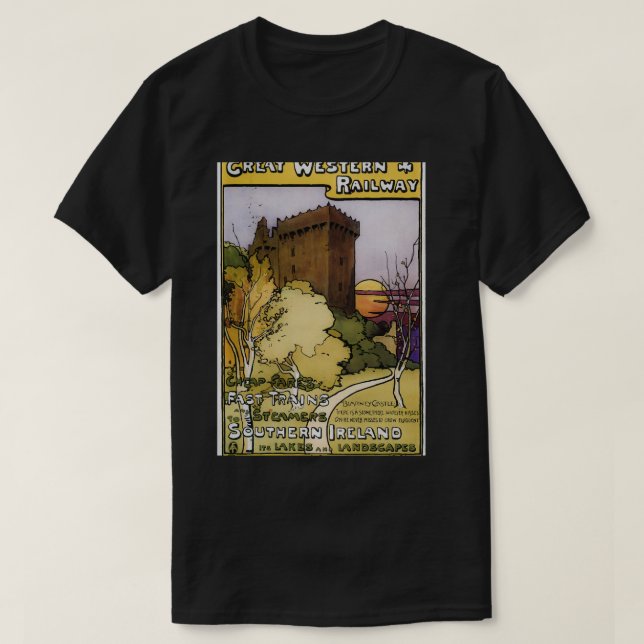 Camiseta Vintage- Gran Ferrocarril Occidental (Diseño del anverso)