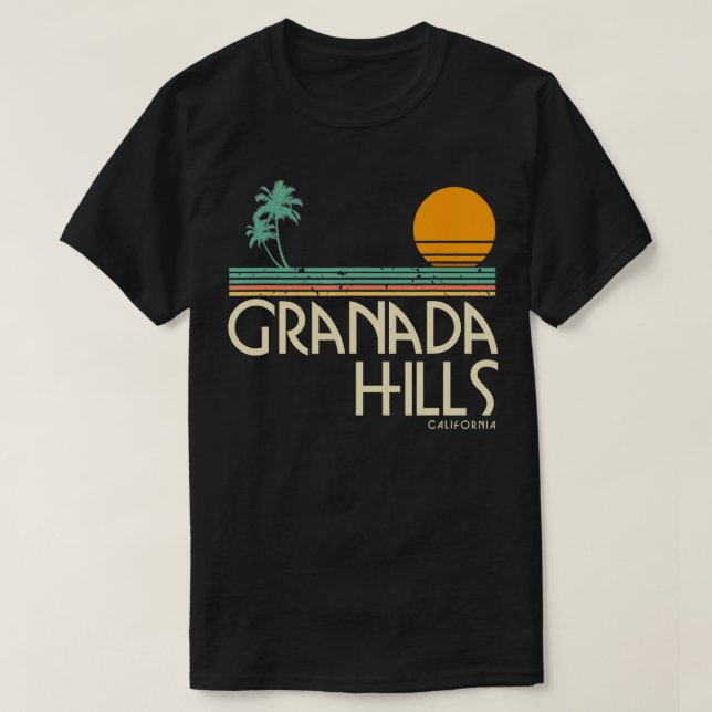 Camiseta Vintage Granada Hills California (Diseño del anverso)