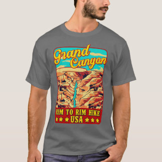 Camiseta Vintage Grand Canyon Rim to Rim Hike