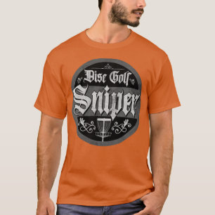 Camiseta Vintage Gray Disc Golf Sniper