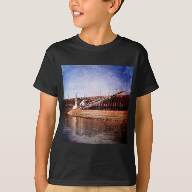 Camiseta Vintage Great Lakes Freighter (Anverso)