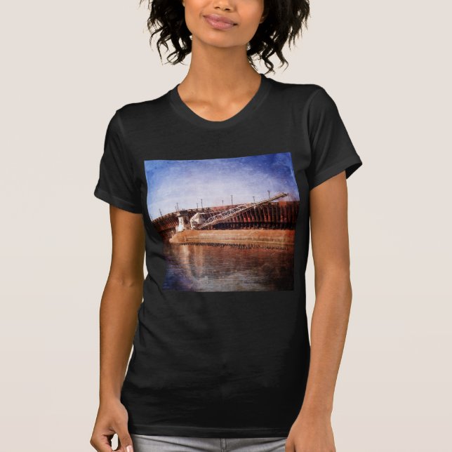 Camiseta Vintage Great Lakes Freighter (Anverso)