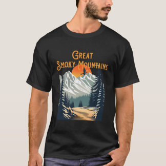 Camiseta Vintage Great Smoky Mountains