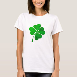 Camiseta Vintage Green Lucky Clover St. Patrick's Day