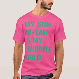 Camiseta Vintage Green Mi HijoInLaw es mi hijo favorito