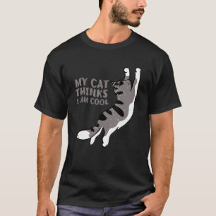 Camiseta Vintage Groovy Guay Original My Cat Creo que soy C