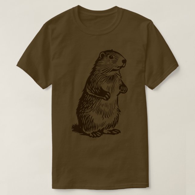 Camiseta Vintage Groundhog 2 (Diseño del anverso)
