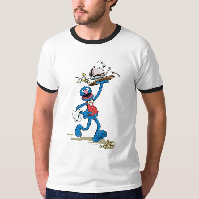 Camiseta Vintage Grover the Waiter (Anverso)