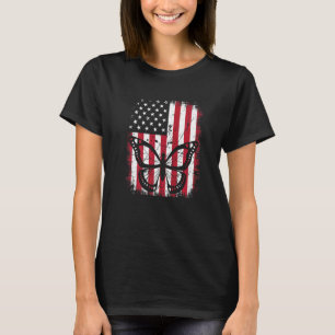Camiseta Vintage Guay Butterfly Animal Retro Usa American F