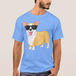 Camiseta Vintage Guay Corgi St para niños perros lentes de