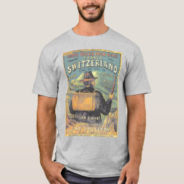 Camiseta Vintage guía turística de Suiza