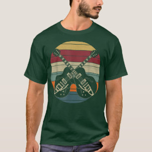 Camiseta Vintage Guitar Player Guitarist Musician Acoustic 