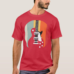 Camiseta Vintage Guitar Shirt - Music Band Guitarist Guitar