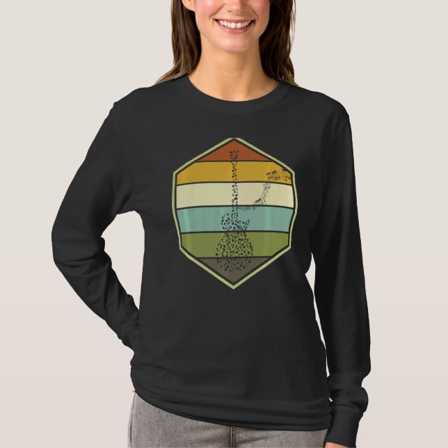 Camiseta Vintage Guitarist Guitarist Music Notes (Anverso)