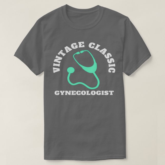 Camiseta Vintage Gynecologist (Diseño del anverso)