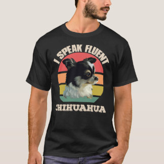 Camiseta Vintage, hablo con fluidez Chihuahua
