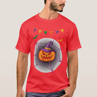 Camiseta Vintage Halloween and Pumpkin retro