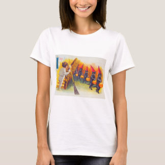 Camiseta Vintage Halloween Black Cats