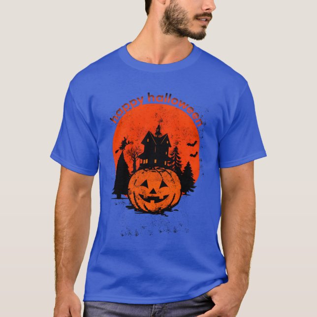 Camiseta Vintage Halloween Happy Halloween (Anverso)