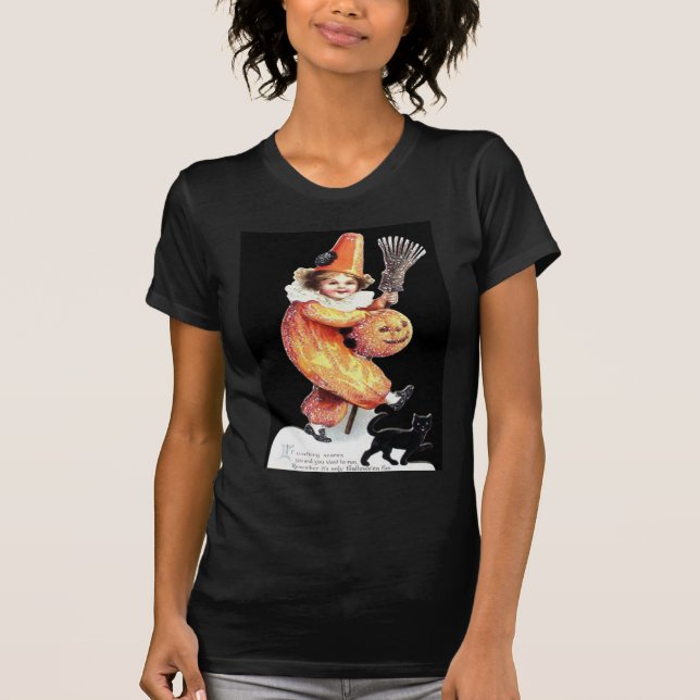 Camiseta Vintage Halloween Sparkling Costume Fiesta (Anverso)