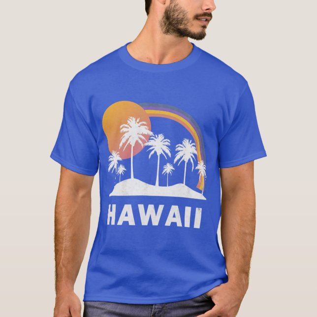 Camiseta Vintage Hawaii Funny Hawaii Love (Anverso)