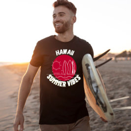 Camiseta Vintage Hawaii verano vibes Surfer
