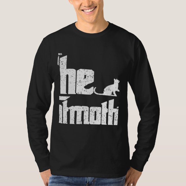 Camiseta Vintage He Cat Mother (Anverso)