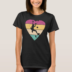 Camiseta Vintage Heart Indoor Wall Bouldering Climbn