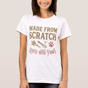 Camiseta Vintage Hecho Desde Cero Amado Con Patas