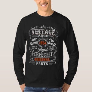 Camiseta Vintage hecho en 1954 70th Birthday Gifts 70 years