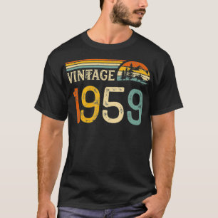 Camiseta Vintage hecho en 1959 63rd Birthday Gift Retro Cla