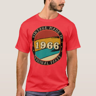 Camiseta Vintage Hecho En 1966