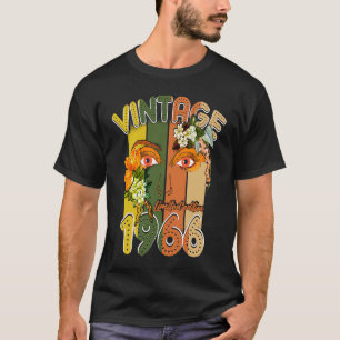 Camiseta Vintage hecho en 1966 57º cumpleaños 57 años Retr
