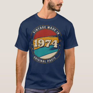 Camiseta Vintage hecho en 1974