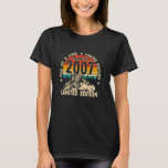 Camiseta Vintage hecho en 2007 18th Birthday Gift 18 Years<br><div class="desc">Vintage hecho en 2007 18th Birthday Gift 18 Years Retro</div>
