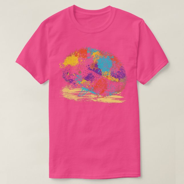 Camiseta Vintage Hedgehog (Diseño del anverso)