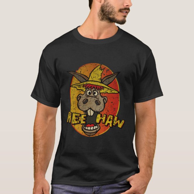 Camiseta Vintage Hee Haw T-Shirt (Anverso)