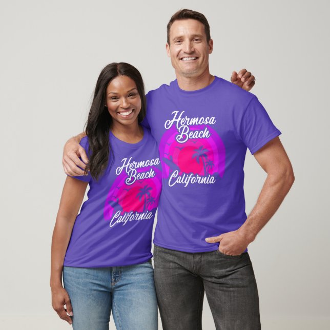 Camiseta Vintage Hermosa Beach California (Unisexo)