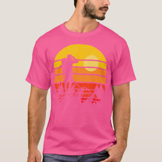 Camiseta Vintage Hiker Mountain Climber Retro Hikin al aire