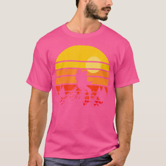 Camiseta Vintage Hiker Mountain Climber Retro Hikin al aire