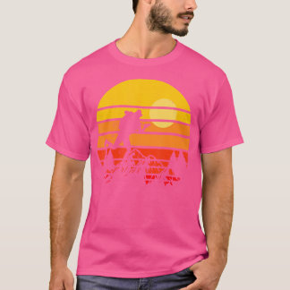 Camiseta Vintage Hiker Mountain Climber Retro Hikin al aire