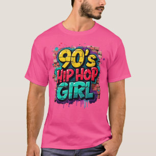 Camiseta Vintage Hip Hop Music Lover Streetwear - Hip H de 