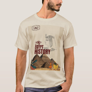 Camiseta Vintage Historia del Antiguo Egipto   Pir