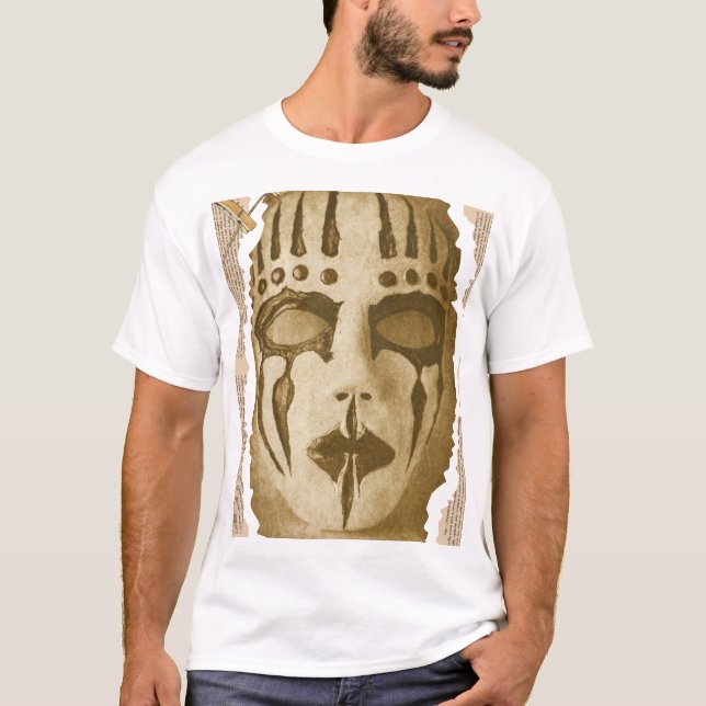 Camiseta Vintage Holloween Mask (Anverso)