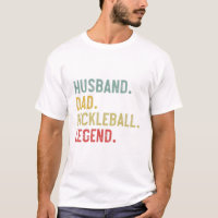Camiseta Vintage Hombre Esposo Papá Leyenda Pickle